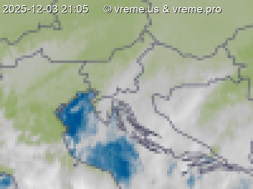 Oblačnost Slovenija