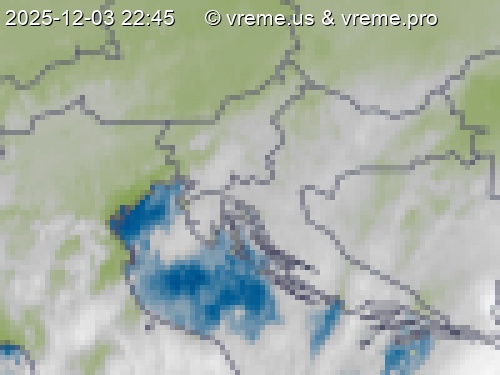 Oblačnost Slovenija