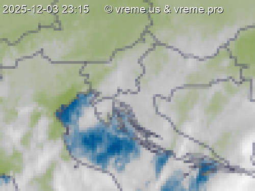Oblačnost Slovenija