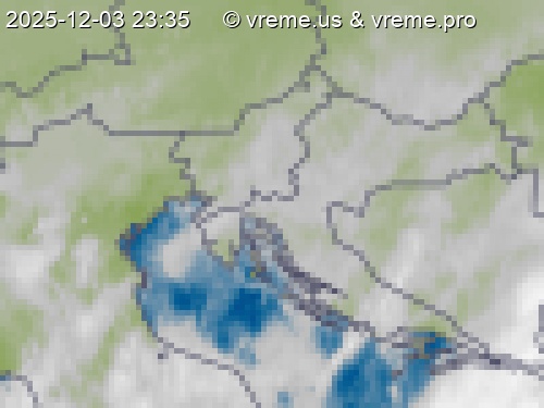 Oblačnost Slovenija