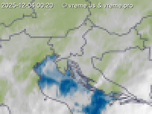 Oblačnost Slovenija