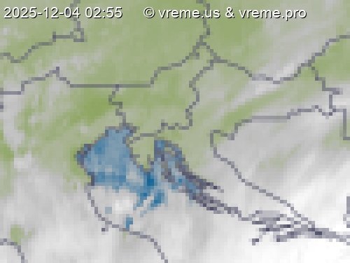 Oblačnost Slovenija