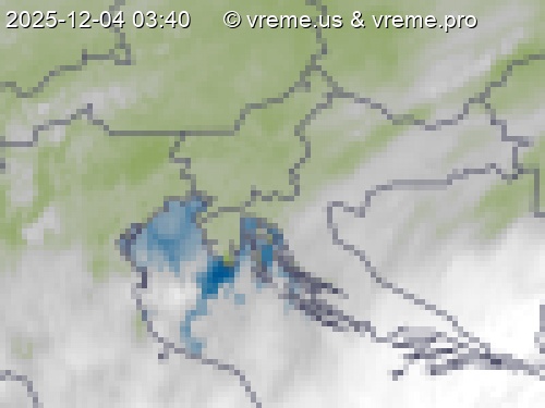 Oblačnost Slovenija