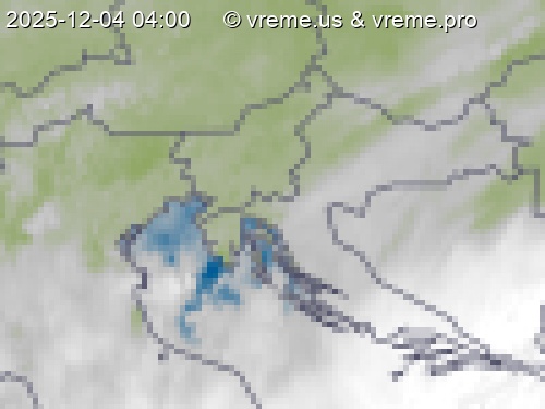 Oblačnost Slovenija