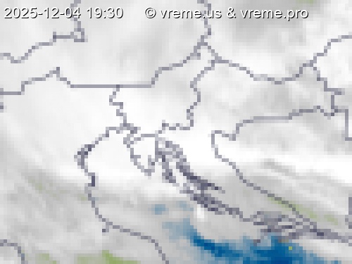 Oblačnost Slovenija