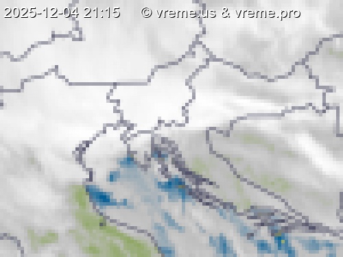 Oblačnost Slovenija