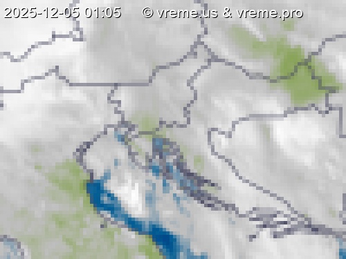 Oblačnost Slovenija