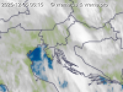 Oblačnost Slovenija