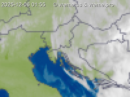 Oblačnost Slovenija