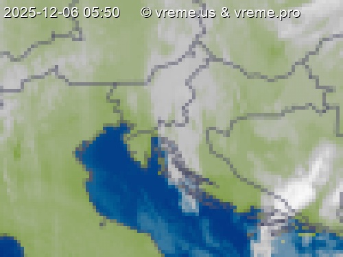 Oblačnost Slovenija