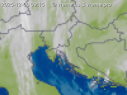 Oblačnost Slovenija