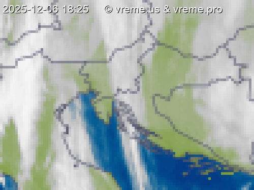 Oblačnost Slovenija