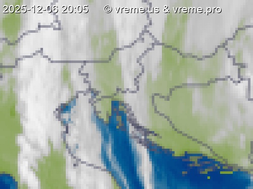 Oblačnost Slovenija