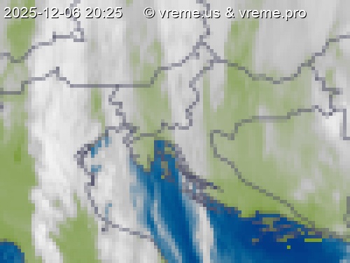 Oblačnost Slovenija