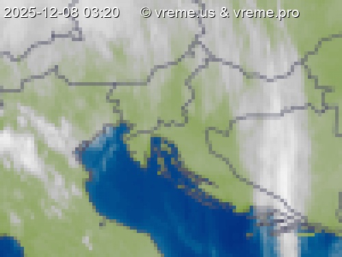 Oblačnost Slovenija