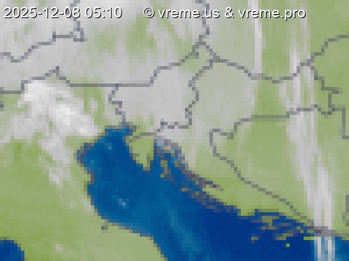 Oblačnost Slovenija