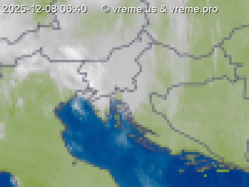 Oblačnost Slovenija