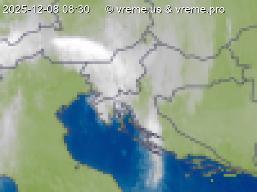 Oblačnost Slovenija