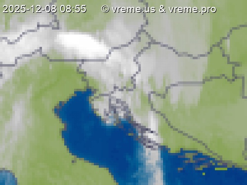 Oblačnost Slovenija