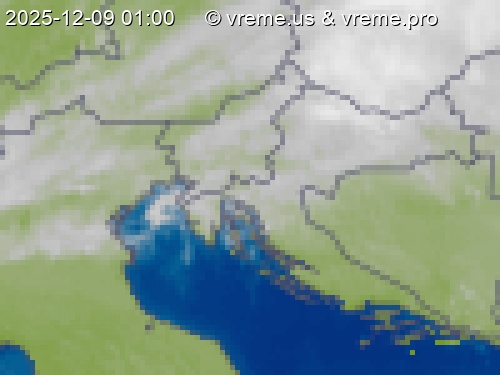 Oblačnost Slovenija