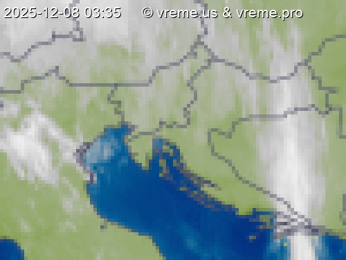 Oblačnost Slovenija