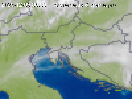 Oblačnost Slovenija