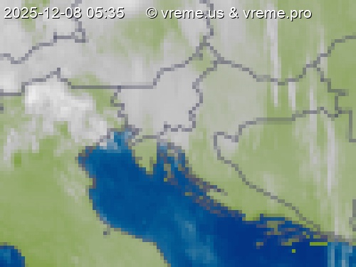 Oblačnost Slovenija