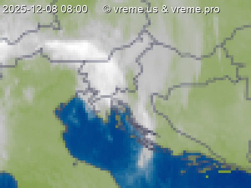 Oblačnost Slovenija