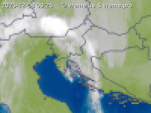 Oblačnost Slovenija