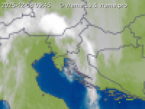 Oblačnost Slovenija