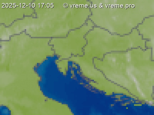 Oblačnost Slovenija