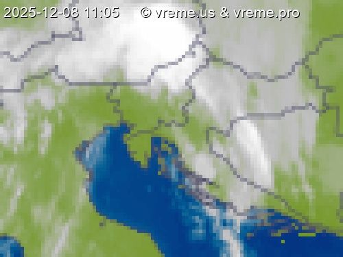 Oblačnost Slovenija