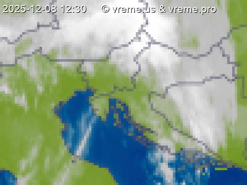 Oblačnost Slovenija