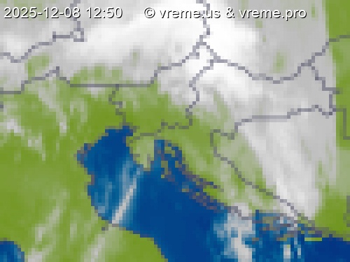 Oblačnost Slovenija