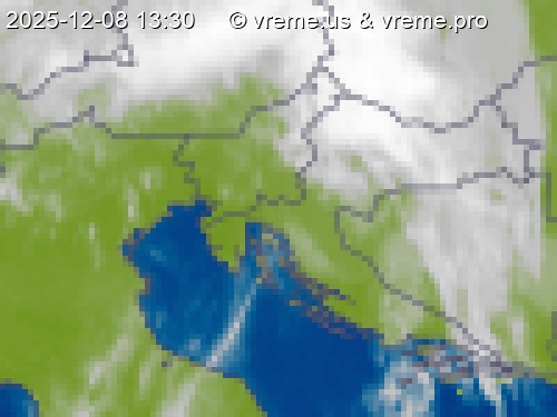 Oblačnost Slovenija