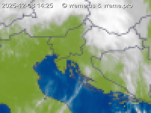 Oblačnost Slovenija