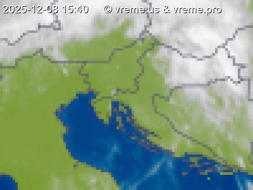 Oblačnost Slovenija