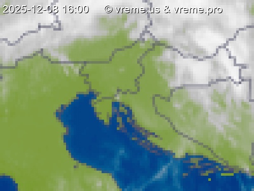 Oblačnost Slovenija