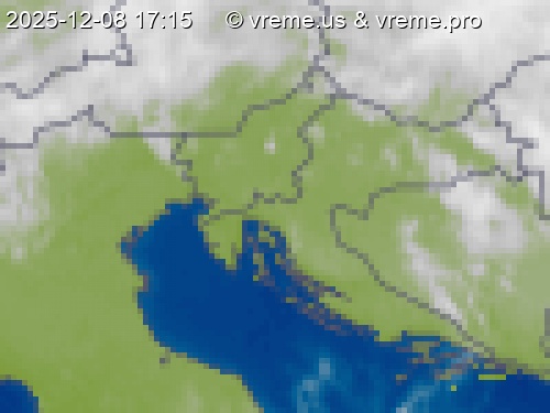 Oblačnost Slovenija