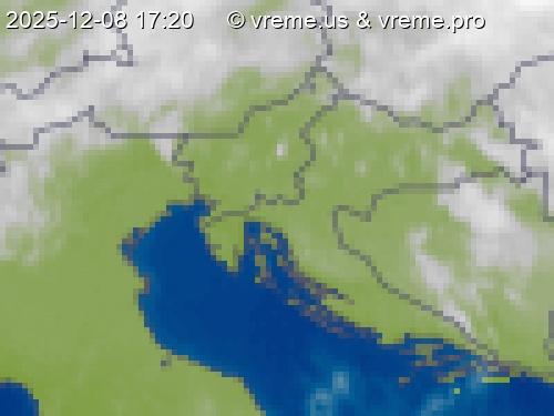 Oblačnost Slovenija