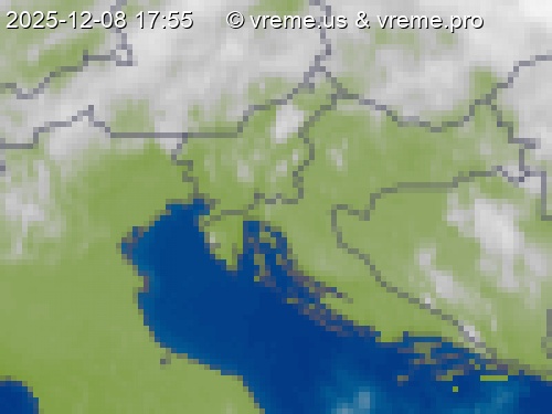 Oblačnost Slovenija