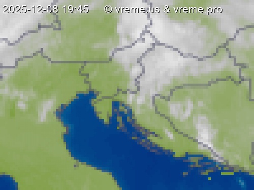 Oblačnost Slovenija