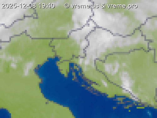 Oblačnost Slovenija