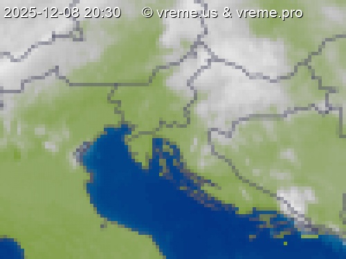 Oblačnost Slovenija