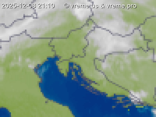 Oblačnost Slovenija