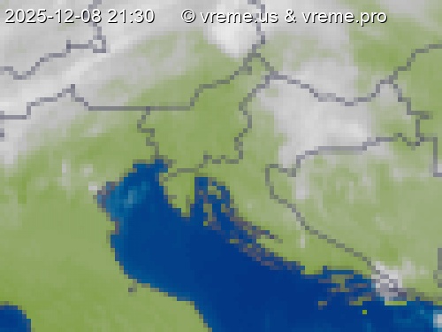 Oblačnost Slovenija