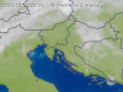 Oblačnost Slovenija