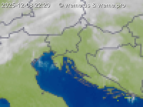 Oblačnost Slovenija