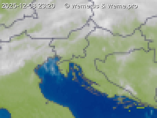 Oblačnost Slovenija