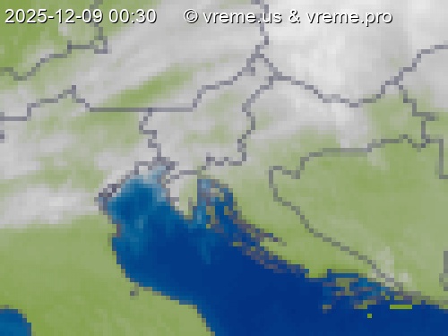 Oblačnost Slovenija